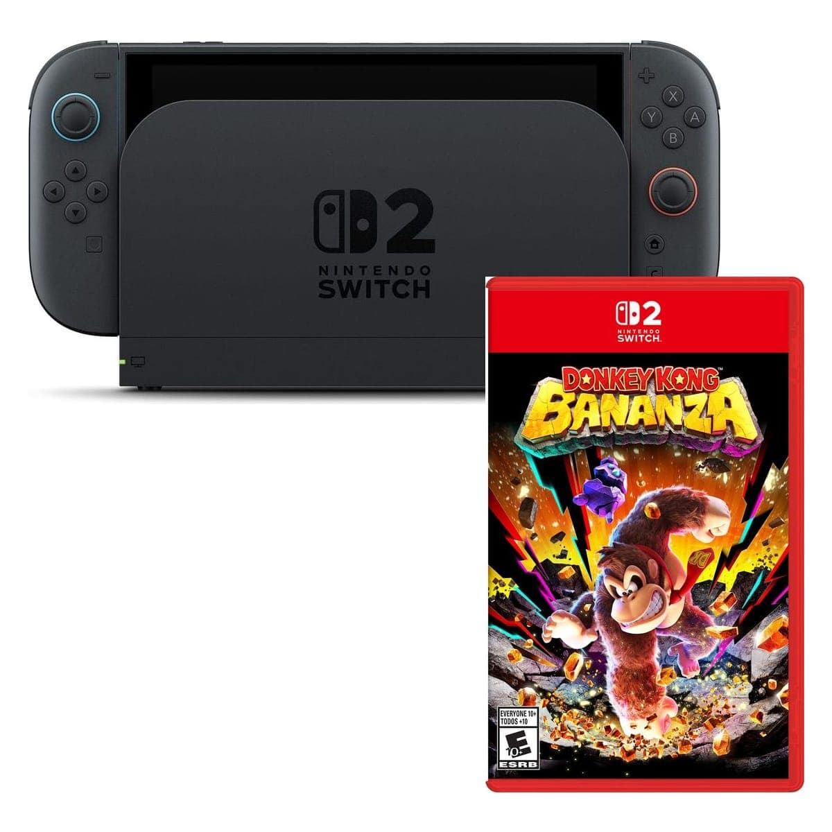 Pack Nintendo Switch 2 + Donkey Kong Bananza